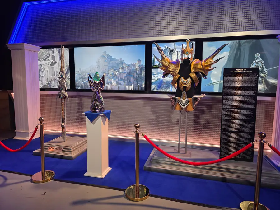 League of Legends Season One 2026 – Demacia-Installation im LEC-Studio