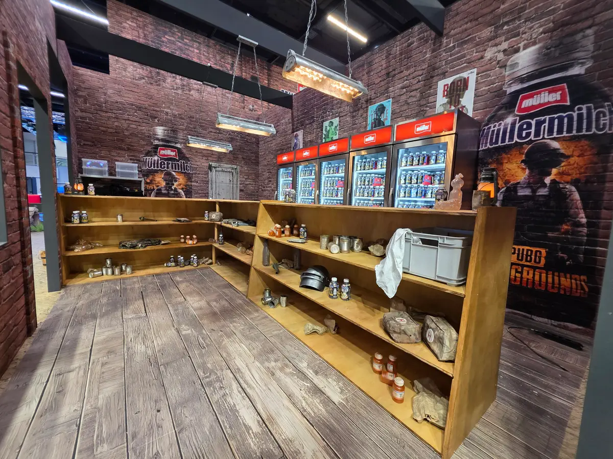 PUBG: BATTLEGROUNDS – Messestand mit Shop-Kulisse auf der Gamescom 2026 – Bild 2