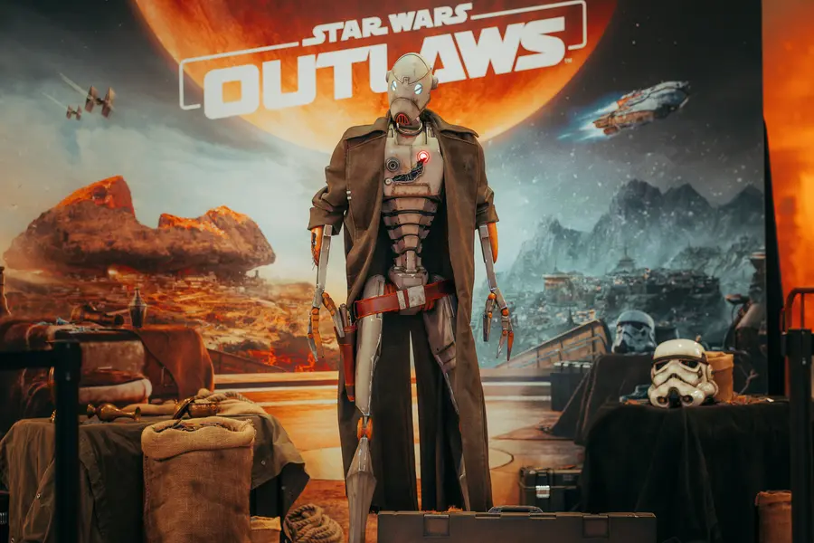 Star Wars Outlaws – Messestand und Prop-Installation für Ubisoft